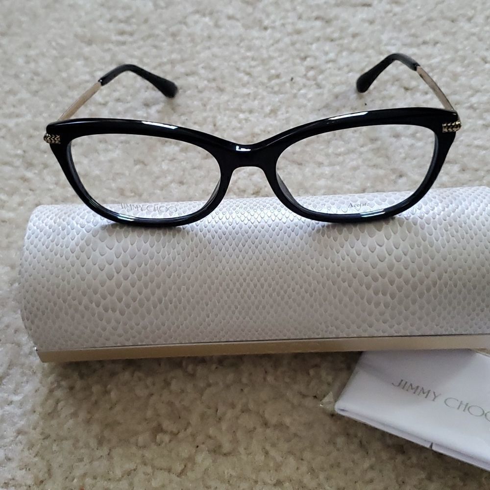 JIMMY CHOO Women's JC217 54mm Optical Frames - Picture 3 of 11
